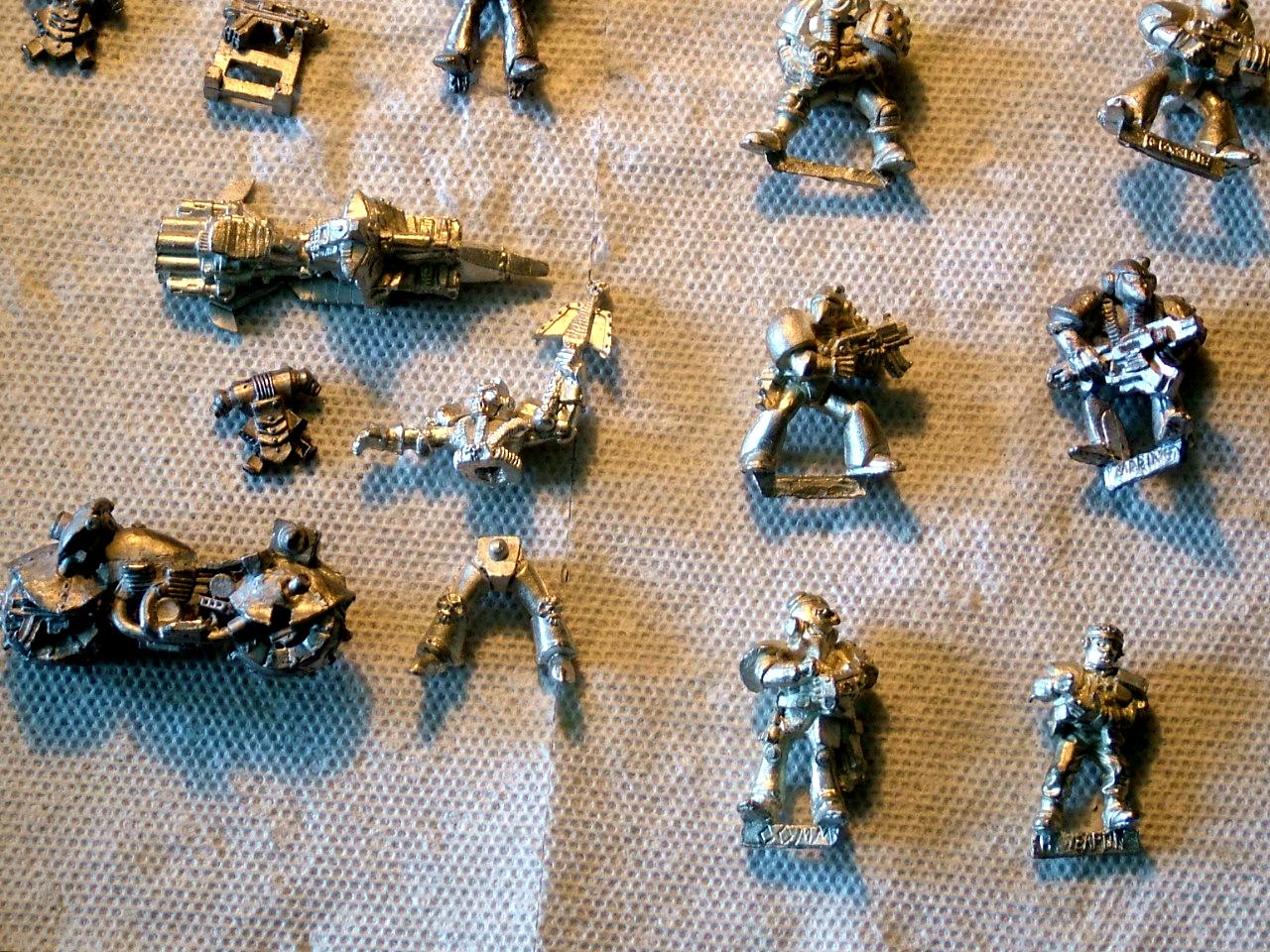 Games Workshop Cittadella – Jet Bike Marino Spaziale Ciclo Rogue Trader Era – Cappellano Su Moto - Foto 4
